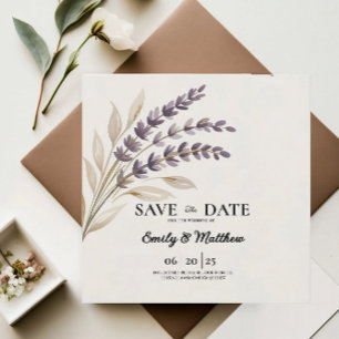 Moderne Boho-ontwerper slaat de datum op Save The Date