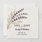 Moderne Boho-ontwerper slaat de datum op Save The Date (Voorkant)