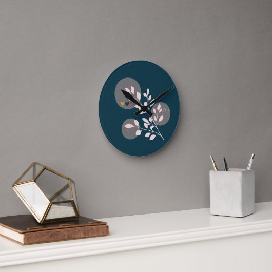Moderne Boho ronde acrylwand Klok (Kantoor)