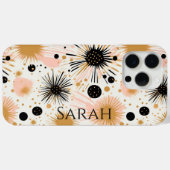 Moderne Boho roze ster Case-Mate iPhone Case (Achterkant (horizontaal))