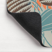 Moderne Boho Turquoise & Lavendel Bloemendecoratie Muismat (Hoek)