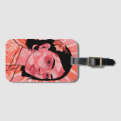 Moderne boho vrouwelijke minimalistische kunst iPh Bagagelabel (Voorkant (horizontaal))