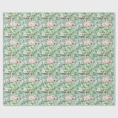 Moderne Boho Waterverf Wildflower Cadeaupapier (Vlak)