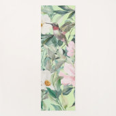 Moderne Boho Waterverf Wildflower Yogamat (Voorkant)