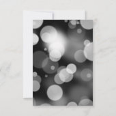 Moderne Bokeh Verrassing 50e Verjaardag Kaart (Achterkant)