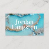 Moderne bold Cool Photography Typografie QR code Visitekaartje (Voorkant)