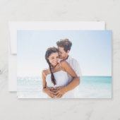 Moderne bollen | Facultatieve Achterfoto sparen de Save The Date (Achterkant)