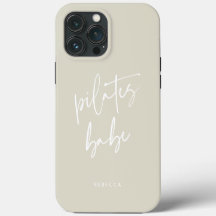 Moderne Bone White Calligraphy Workout Pilates