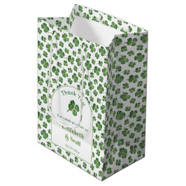 Moderne Boog St. Patrick's Day Trouwfeest Bruiloft Medium Cadeauzakje