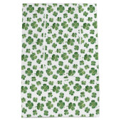 Moderne Boog St. Patrick's Day Trouwfeest Bruiloft Medium Cadeauzakje (Achterkant)