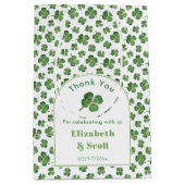 Moderne boog St. Patrick's Day trouwfeest cadeautj Medium Cadeauzakje (Voorkant)