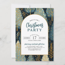Moderne boog vakantie bos aangepast kerstfeest