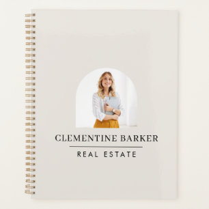 Moderne boogfoto Zakelijke branding Planner
