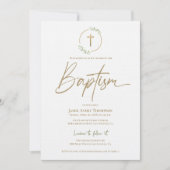 Moderne Boogschutblad Krans verguld Gouden Kruis D Kaart (Voorkant)