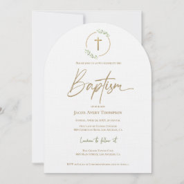 Moderne Boogschutblad Krans verguld Gouden Kruis D Kaart