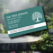 Moderne boomservice en introductie visitekaartje