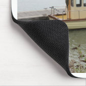 Moderne boot traditionele stijl muismat (Hoek)