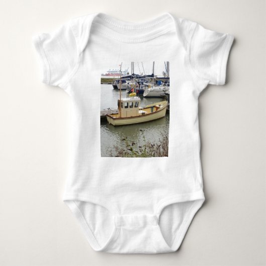 Moderne boot traditionele stijl romper (Voorkant)