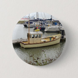 Moderne boot traditionele stijl ronde button 5,7 cm