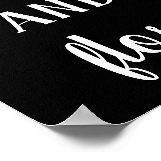 Moderne borstel- en dampafdruk poster (Hoek)