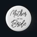 Moderne Borstel Manuscript Moeder van de Partij va Ronde Button 5,7 Cm<br><div class="desc">Moderne en elegante ontwerpgedrukte Borstelhoofdmap Moeder van Bridal Bachelorette Party van Bride die met jouw tekst kan worden aangepast. Klik op de knop "Aanpassen" en gebruik onze ontwerptool om deze sjabloon te wijzigen. Bekijk de grafische kunstontwerpopslag voor andere producten die bij dit ontwerp passen!</div>