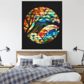 MODERNE BOS JAPANSE KUNSTSTIJL CANVAS AFDRUK (Insitu (Slaapkamer))