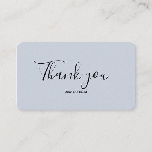 Moderne bosareaal in bergen Hartelijk dank Informatiekaartje (Voorkant)