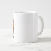 Moderne  bosvos grote koffiekop (Voorkant rechts)