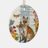 Moderne  bosvos keramisch ornament (Rechts)