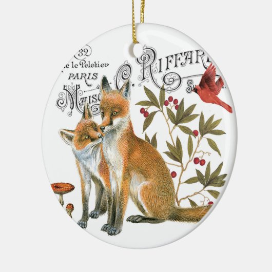 moderne  bosvos keramisch ornament (Links)