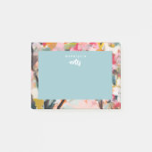 Moderne Botanische Abstracte Kunst Post-it® Notes (Voorkant)