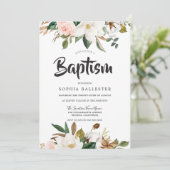 Moderne botanische blindheid en witte platte boomv kaart (Staand voorkant)