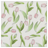 Moderne botanische bloem roze tulp stof (Close Up)