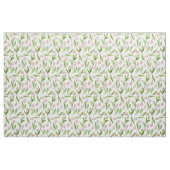 Moderne botanische bloem roze tulp stof (Fat Quarter)
