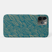Moderne Botanische Case-Mate iPhone Case (Achterkant (horizontaal))