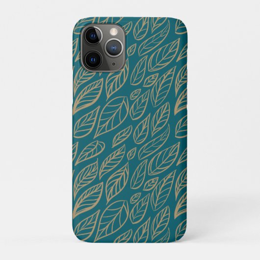 Moderne Botanische Case-Mate iPhone Case (Achterkant)