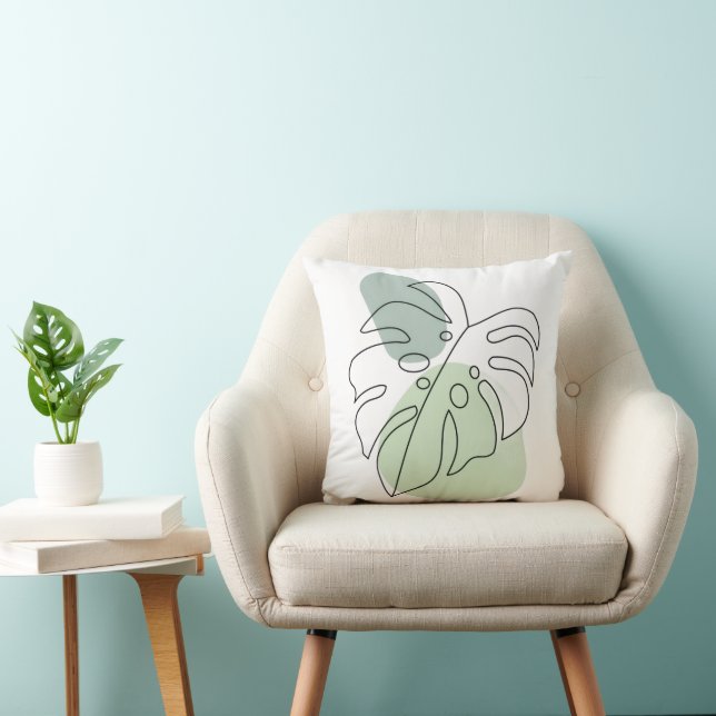 Moderne Botanische Esthetiek Kussen (Stoel)