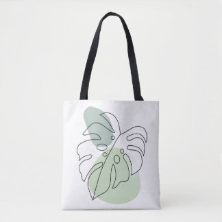 Moderne Botanische Esthetiek Tote Bag