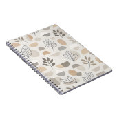 Moderne Botanische Geometrie Notitieboek (Rechterzijde)