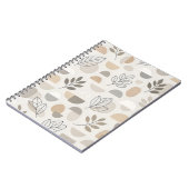 Moderne Botanische Geometrie Notitieboek (Linkerzijde)