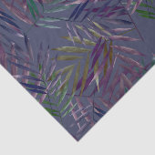 Moderne botanische gestileerde palmbladeren op Paa Tissuepapier (Detail)