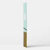 Moderne botanische iPhone Case (Achterkant / Rechts)