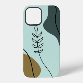 Moderne botanische iPhone-hoes iPhone 12 Hoesje