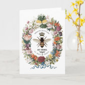 MODERNE  BOTANISCHE KONINGBEDRIJF KAART (Gele Bloem)