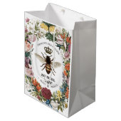 MODERNE  BOTANISCHE KONINGBEDRIJF MEDIUM CADEAUZAKJE (Voorkant Gekanteld)