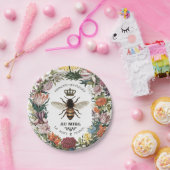 MODERNE  BOTANISCHE KONINGBEDRIJF PAPIEREN BORDJE (Feest)