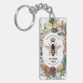 MODERNE  BOTANISCHE KONINGBEDRIJF SLEUTELHANGER (Voorkant Links)