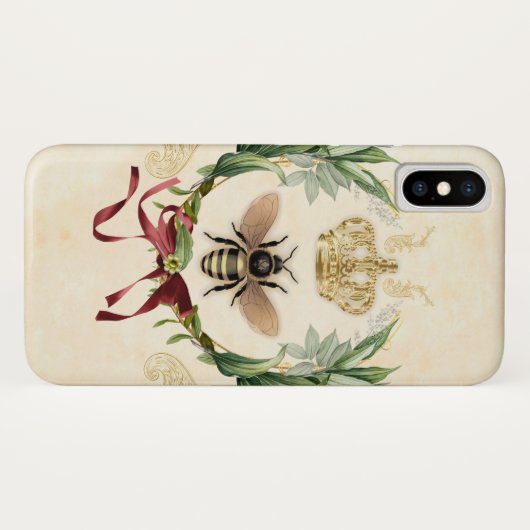 Moderne  botanische koningin Case-Mate iPhone case (Achterkant (horizontaal))