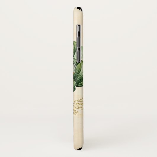 Moderne botanische koningin Case-Mate iPhone case (Achterkant/links)