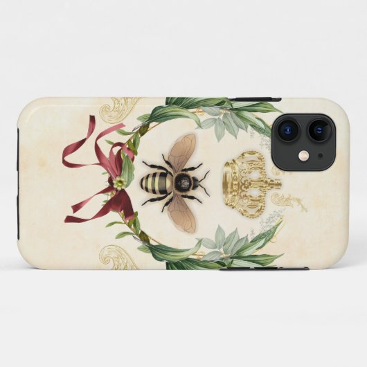 Moderne botanische koningin Case-Mate iPhone case (Achterkant (horizontaal))